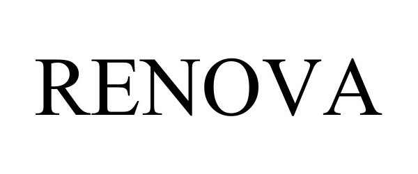 Trademark Logo RENOVA