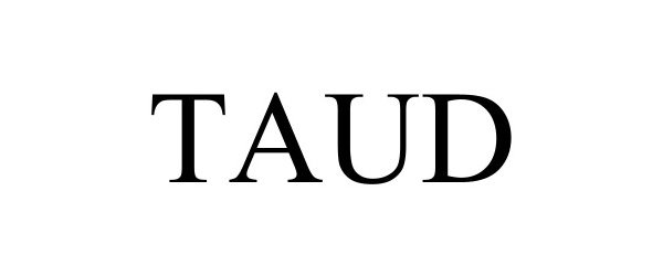 Trademark Logo TAUD