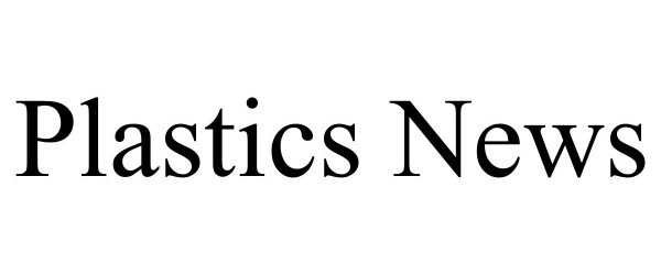 Trademark Logo PLASTICS NEWS