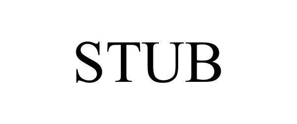 Trademark Logo STUB