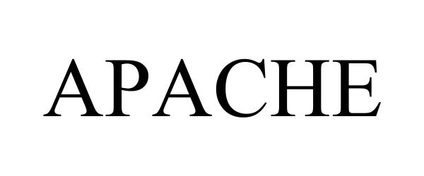 Trademark Logo APACHE