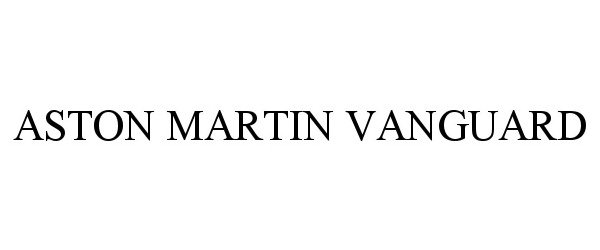  ASTON MARTIN VANGUARD
