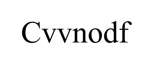 Trademark Logo CVVNODF