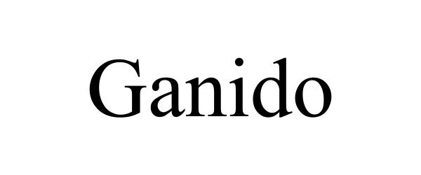 Trademark Logo GANIDO
