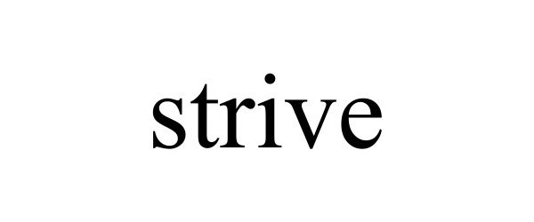 Trademark Logo STRIVE