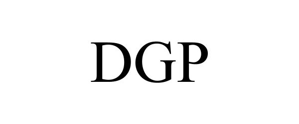 Trademark Logo DGP