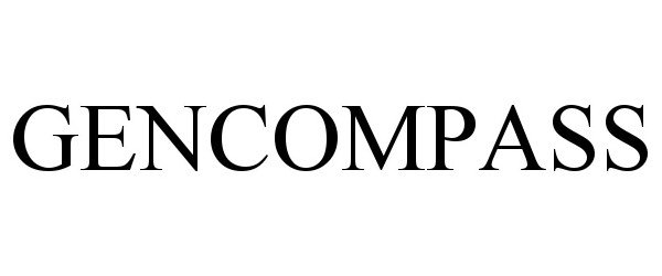 Trademark Logo GENCOMPASS