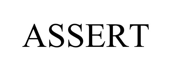 Trademark Logo ASSERT