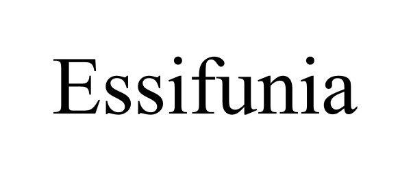 Trademark Logo ESSIFUNIA