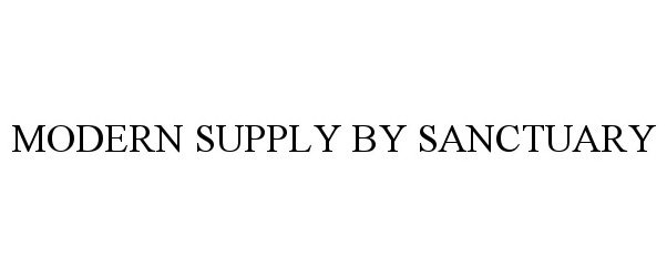  MODERN SUPPLY BY SANCTUARY