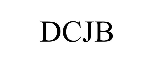 Trademark Logo DCJB