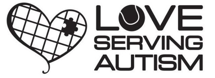 Trademark Logo LOVE SERVING AUTISM
