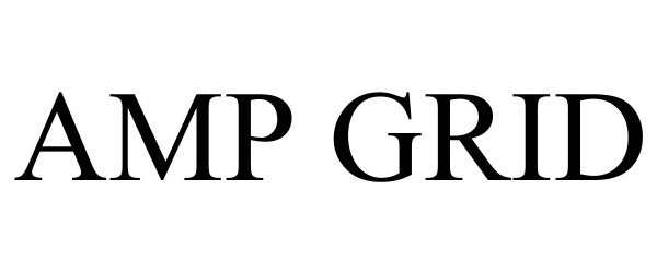 Trademark Logo AMP GRID