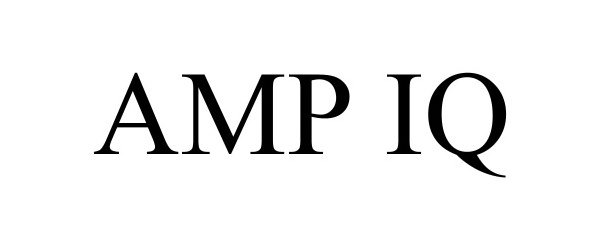 Trademark Logo AMP IQ