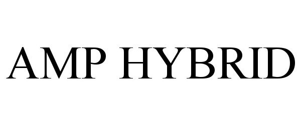 Trademark Logo AMP HYBRID