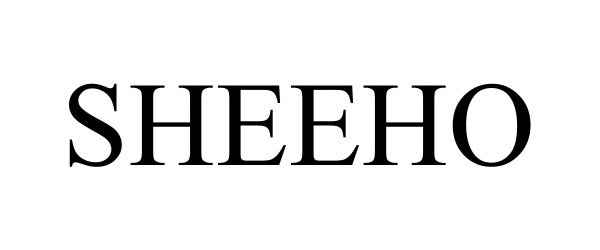 Trademark Logo SHEEHO