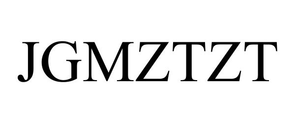 Trademark Logo JGMZTZT