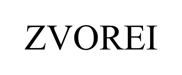 Trademark Logo ZVOREI