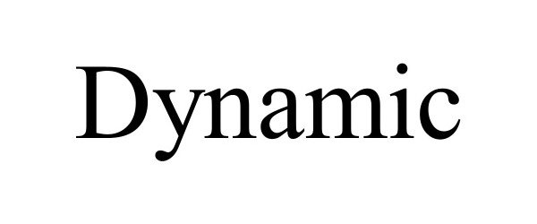 Trademark Logo DYNAMIC