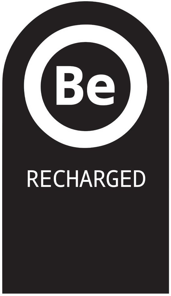 Trademark Logo BE RECHARGED