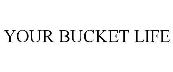  YOUR BUCKET LIFE