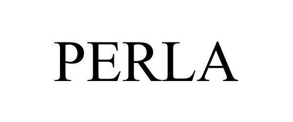 Trademark Logo PERLA