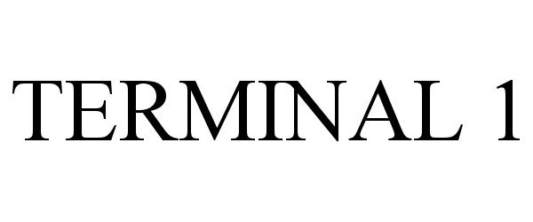 Trademark Logo TERMINAL 1