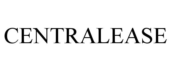 Trademark Logo CENTRALEASE
