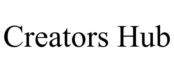 Trademark Logo CREATORS HUB