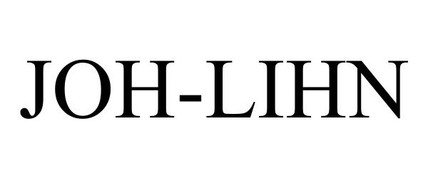 Trademark Logo JOH-LIHN