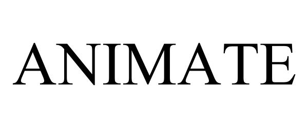 Trademark Logo ANIMATE