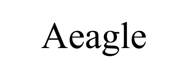 Trademark Logo AEAGLE