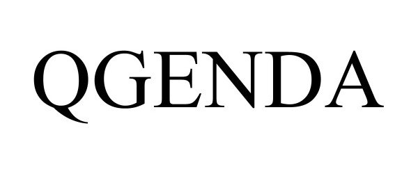 Trademark Logo QGENDA