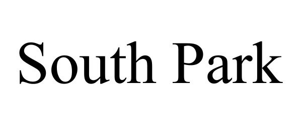 Trademark Logo SOUTH PARK