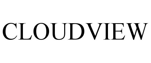 Trademark Logo CLOUDVIEW