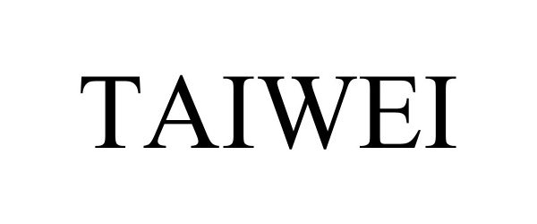 Trademark Logo TAIWEI