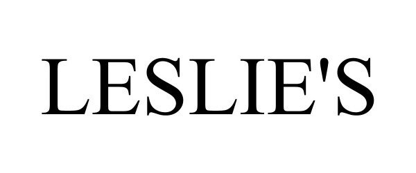 Trademark Logo LESLIE'S