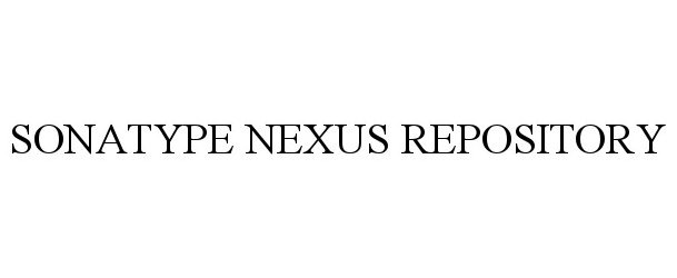  SONATYPE NEXUS REPOSITORY