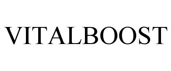 Trademark Logo VITALBOOST