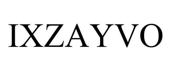 Trademark Logo IXZAYVO