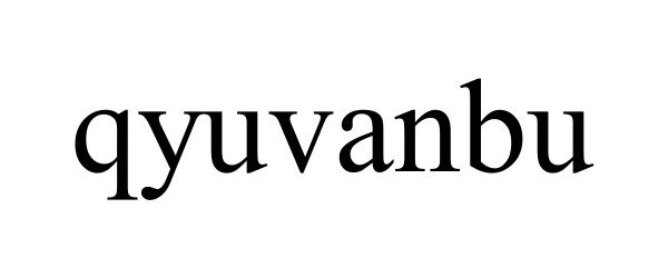 Trademark Logo QYUVANBU