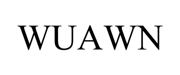 Trademark Logo WUAWN