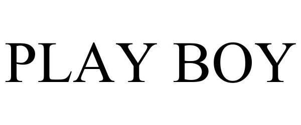 Trademark Logo PLAYBOY