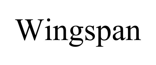 Trademark Logo WINGSPAN