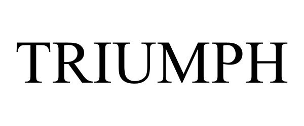 Trademark Logo TRIUMPH