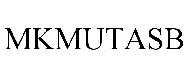 Trademark Logo MKMUTASB