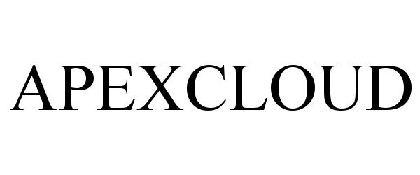 Trademark Logo APEXCLOUD