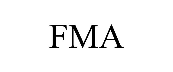 Trademark Logo FMA