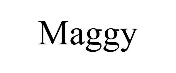 Trademark Logo MAGGY