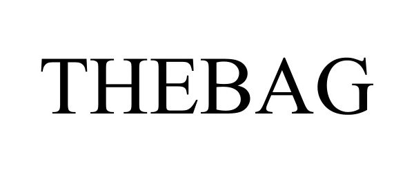 Trademark Logo THEBAG